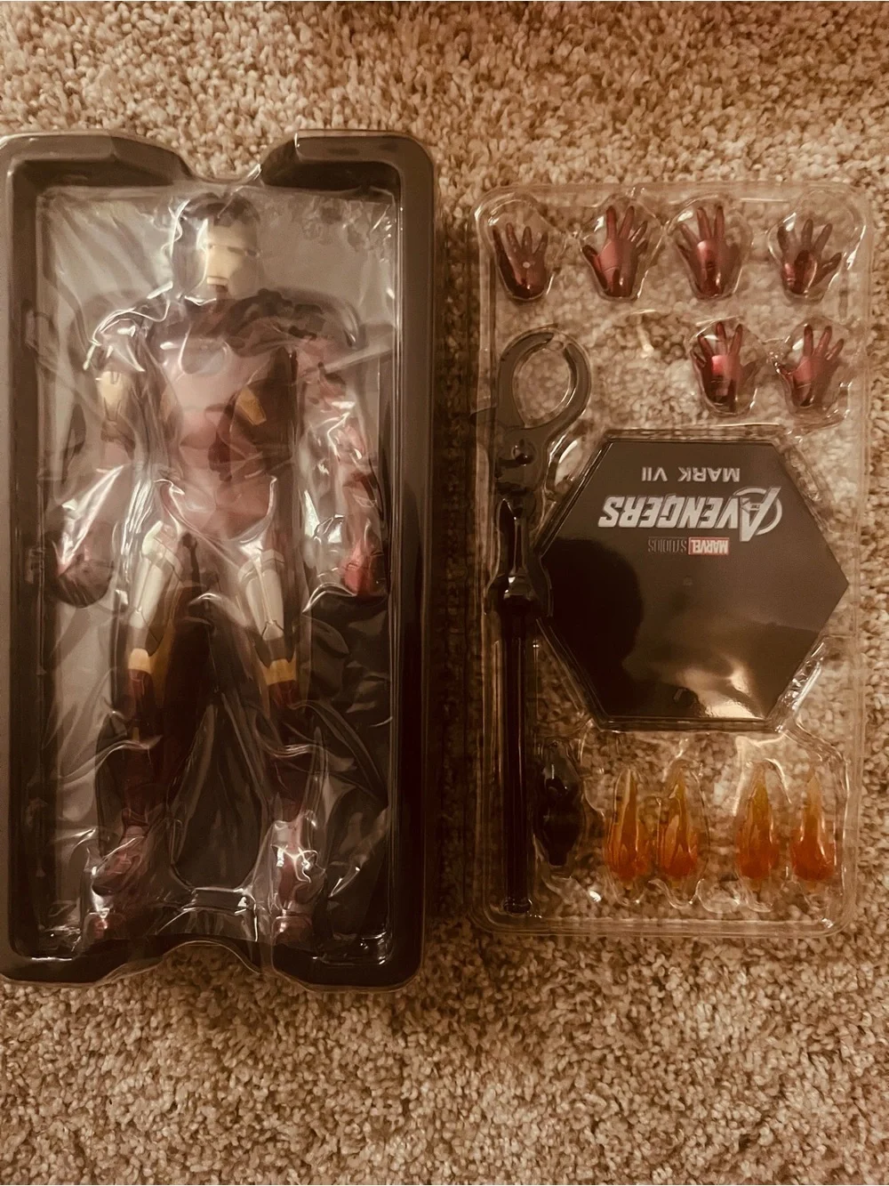 Marvel Iron Man Mark VII Collector Box - Red & Gold Artwork